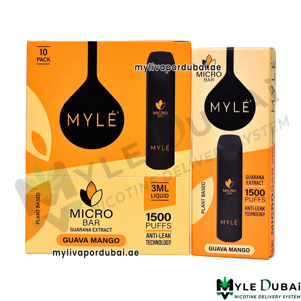 Myle Micro Bar Guava Mango Plant Based Device