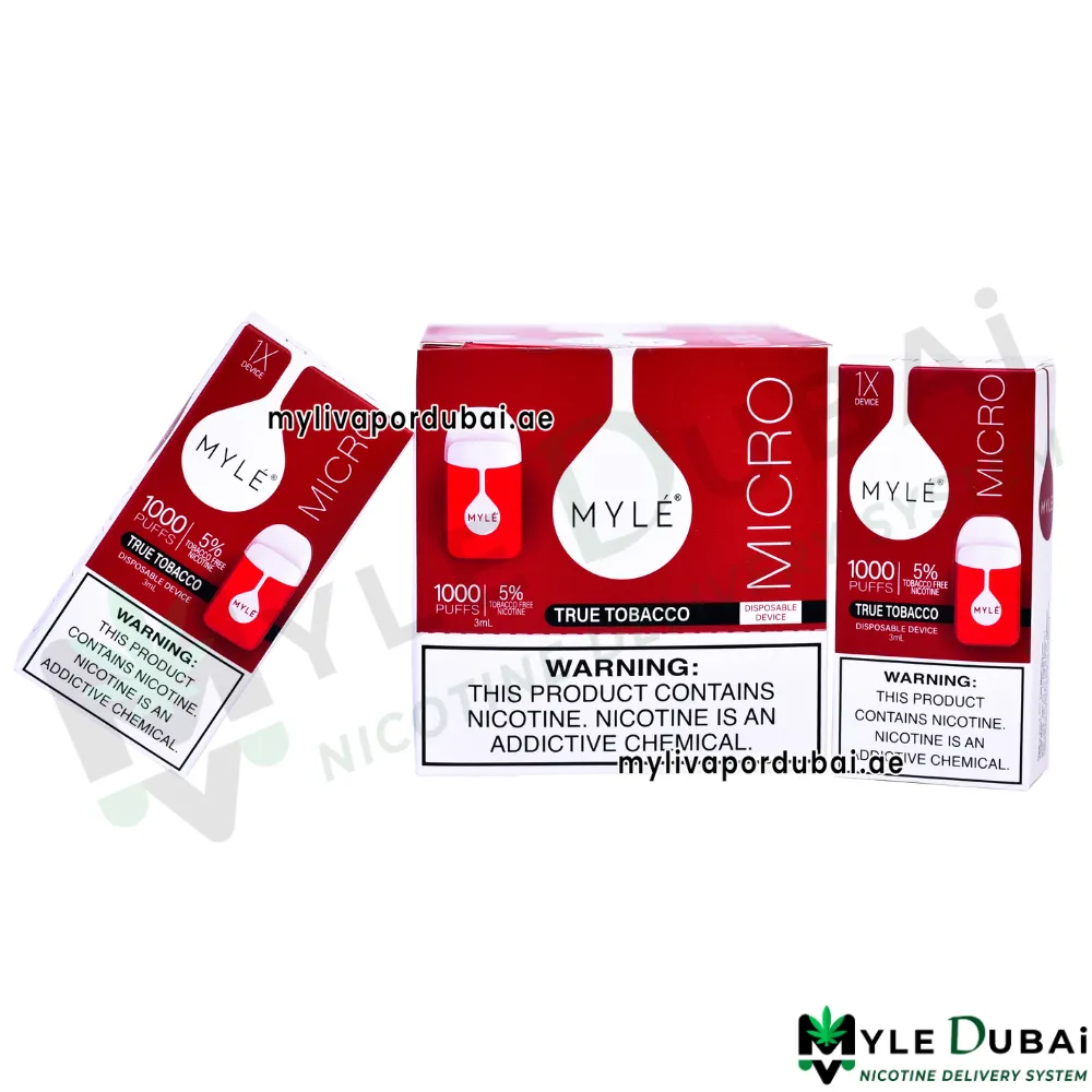 Myle Micro True Tobacco Disposable Device