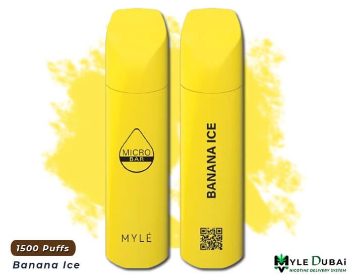 Myle Micro Bar Banana Ice Disposable Device - 20MG